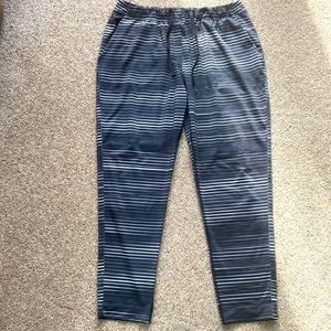 Lululemon jet crop slim stripe pants